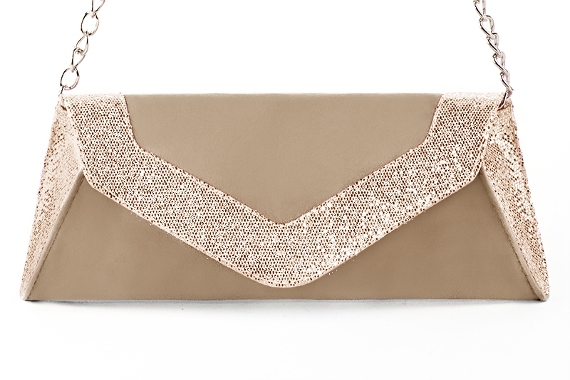 beige biscuit dress clutch for women - Florence KOOIJMAN